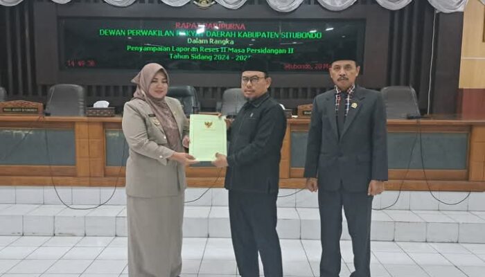 DPRD Situbondo Terima LKPJ 2024, Bahas Peningkatan Indeks dan Evaluasi Kinerja