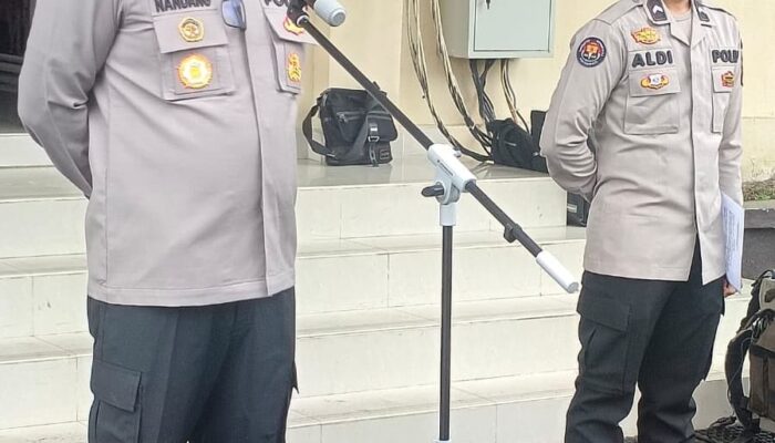 Pimpin Apel Perdana, Ini Pesan Kabid Humas Polda Sumsel