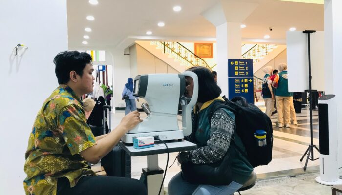 Gandeng RSM YAP, Daop 6 Yogyakarta Hadirkan Pemeriksaan Mata Gratis