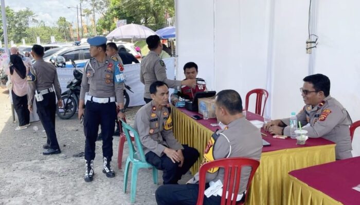 Libur Lebaran, Polres Musi Rawas Tetap Siaga Jaga Keamanan di Objek Wisata