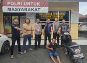 Teriakan Korban Bikin Geger! Curanmor di Parkiran Toko Berakhir Penangkapan Dramatis di Sawah
