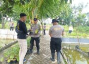 Kapolsek Krian Gandeng Warga Bangun Pekarangan Pangan Bergizi di Lahan Bumdes Kraton
