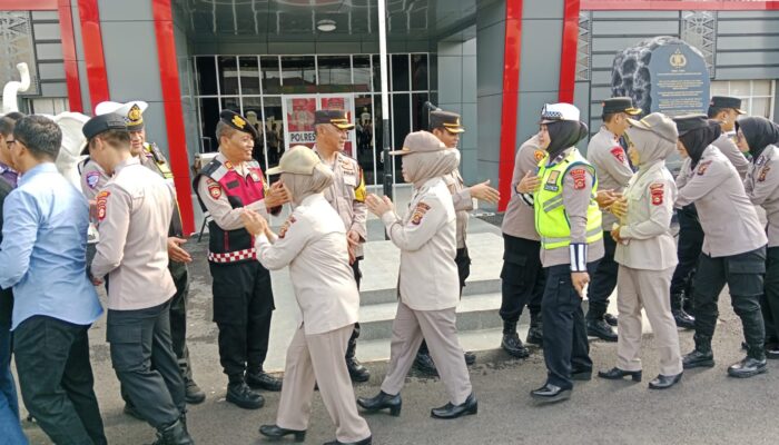 Hangatnya Kebersamaan Usai Ramadan, Kapolres Lahat Gelar Halal Bihalal Penuh Makna di Mapolres