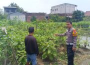 Polsek Gedangan Tinjau Kebun Mandiri Warga, Dukung Misi Asta Cita Presiden Prabowo