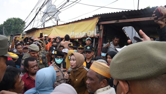 Setelah Aksi Bakar Ban, PKL Pepelegi Sepakat Buka Akses Normalisasi Afvoer Bono