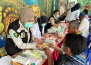 Polresta Malang Kota Hadirkan Layanan Kesehatan Gratis di Kampung Warna-Warni, Warga Antusias!