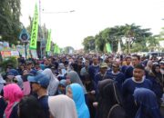 Ribuan Warga Purworejo Meriahkan Jalan Sehat dan Silaturahmi Akbar Milad ke-30 BMT Binamas