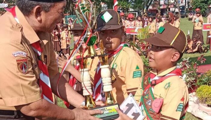 SDN Separe dan SDN Bruno Juara Lomba Pesta Siaga Kwarcab Purworejo