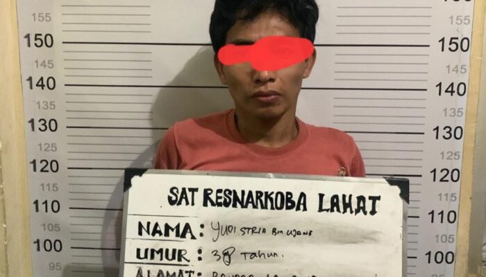 Satresnarkoba Lahat Grebek Pengedar di Tengah Malam, Sabu Siap Edar Diamankan