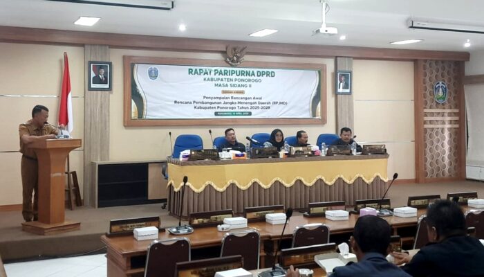 Ranwal RPJMD 2025-2029, DPRD Ponorogo: Sepakat Bentuk Pansus