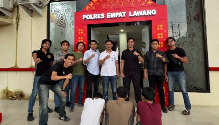 Satreskrim Polres Empat Lawang Ringkus Komplotan Curat