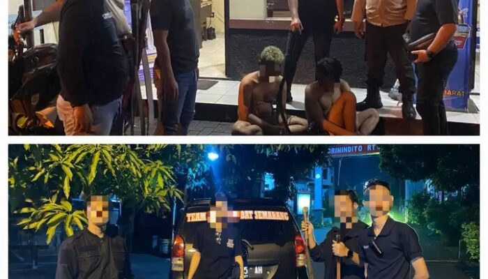 Dua Remaja Hendak Tawuran Diamankan Polsek Semarang Barat