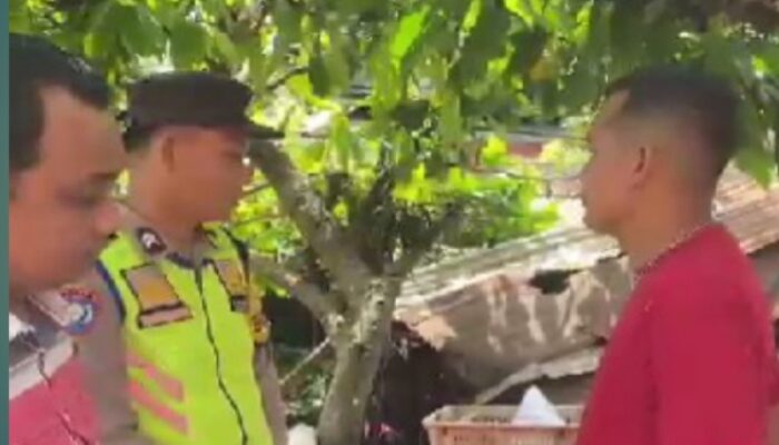 Polsek Kota Agung Gencarkan Himbauan Cegah Premanisme dan Pungli di Pasar Tradisional