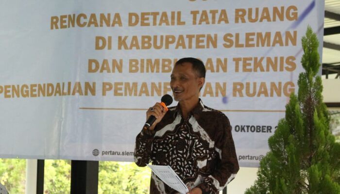 Untuk Pembangunan Berkelanjutan, Pemkab Sleman Perkuat Penataan Ruang Melalui RDTR