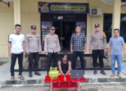 Polsek Muara Kelingi Bekuk Pencuri Laptop dan Gas Elpiji di Perumahan Guru