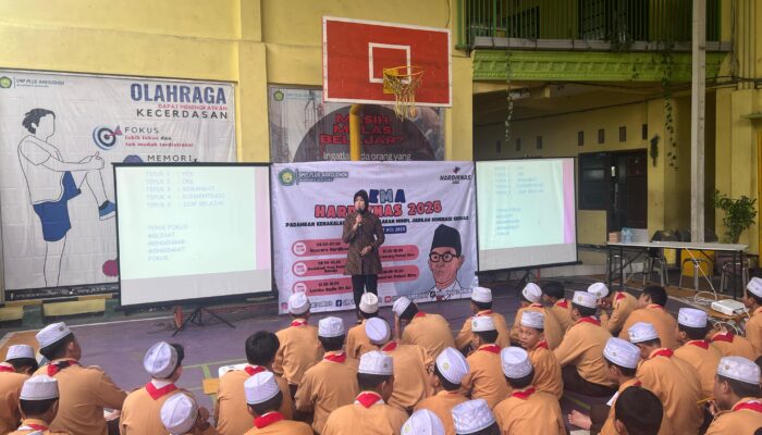 Polresta Sidoarjo Ajak Pelajar SMP Arroudhoh Cegah Perundungan dan Kenakalan Remaja