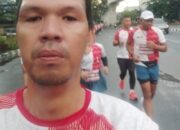 Peraih PIN Emas Kapolda Sumsel Menjadi Peserta Lomba Lari Musi 5K