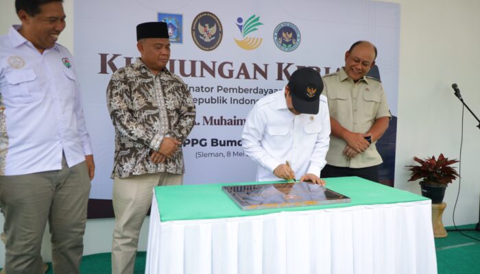 Menko PM RI Resmikan Satuan Pelayanan Pemenuhan Gizi Tridadi Sleman