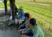 Polisi Cinta Petani: Bhabinkamtibmas Sukodono Tinjau Lahan P2B Demi Swasembada Pangan