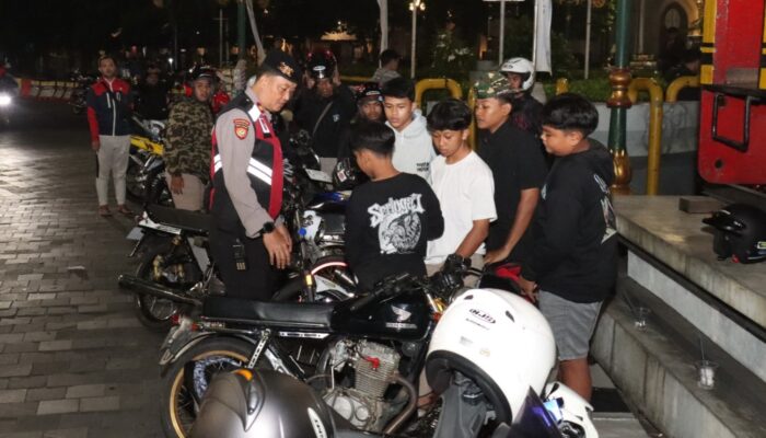 Polresta Malang Kota Gencarkan Patroli Pekat, Sikat Premanisme demi Kota Aman dan Kondusif