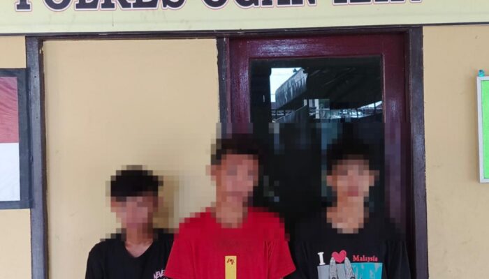 Polres Ogan Ilir Amankan Tiga Terduga Pelaku Premanisme