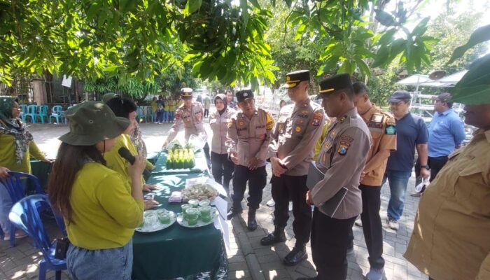 Polresta Sidoarjo Apresiasi Inovasi Warga Kelola Ketahanan Pangan Berbasis Hidroponik
