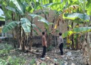 Turung Langsung ke Lahan P2B Tanaman Pisang, Bhabinkamtibmas Dorong Warga Dukung Asta Cita Presiden