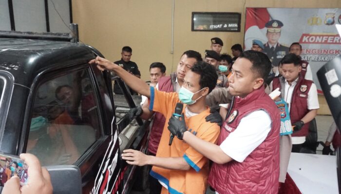 Bongkar Jaringan Curanmor Sidoarjo, Mobil Dijual ke Madura, Dua Pelaku Ditangkap, Satu Kabur