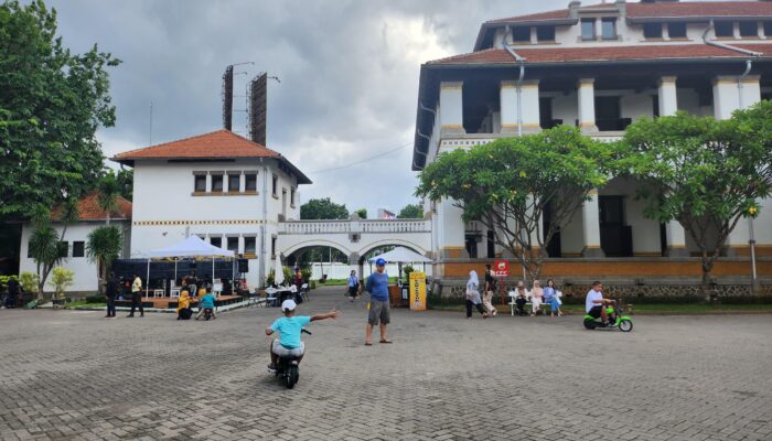 Ibadah Peringatan Kenaikan Yesus Kristus di Kawasan Heritage Lawang Sewu