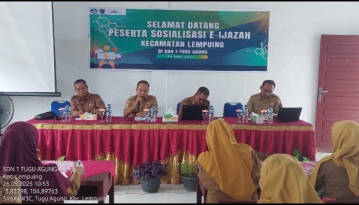 SDN 1 Tugu Agung Jadi Tuan Rumah Sosialisasi E-Ijazah, Dorong Digitalisasi Pendidikan