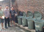 Bhabinkamtibmas Sidokumpul Tinjau Budidaya Ikan Lele dalam Ember