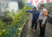 Polsek Tanggulangin Gelar Patroli Ketahanan Pangan Tanaman Lidah Buaya di Desa Kalitengah