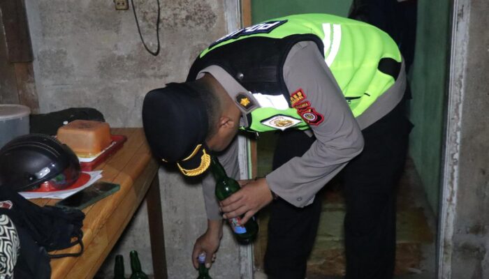 Polres Gunungkidul Gencar Razia Miras, Ini Alasannya