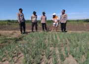 Polisi Dampingi Program Ketahanan Pangan Wujudkan Pekarangan Pangan Bergizi di Krembung