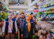 Wabup Banyumas Monitoring Harga dan Stok Bapokting di Pasar Manis