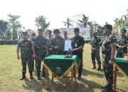 Danrem 071/Wijayakusuma Dampingi Kapoksahli Pangdam IV/Diponegoro Tutup TMMD ke-124 Kodim 0703/Cilacap