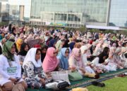 Bupati Banyumas Bersama Ribuan Warga Sholat Idul Adha di Alun-alun Purwokerto