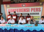 Bawa Sabu 4 Kilogram dan Ekstasi 23.422 Butir, 4 Kurir Ditangkap Ditresnarkoba Polda Sumsel