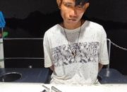 Sering Meresahkan Warga dan Memiliki Senpira, Hendri Diamankan Polairud Polda Sumsel
