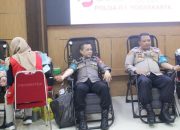 Polda DIY Gelar Donor Massal : Himpun 146 Kantong Darah