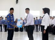 Serukan Jaga Etika Birokrasi Walikota Malang Serahkan 1.579 SK PPPK