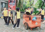 Polsek Semarang Barat Gelar Kerja Bakti Religi di Sam Poo Kong dan Gereja Santa Theresia Bongsari