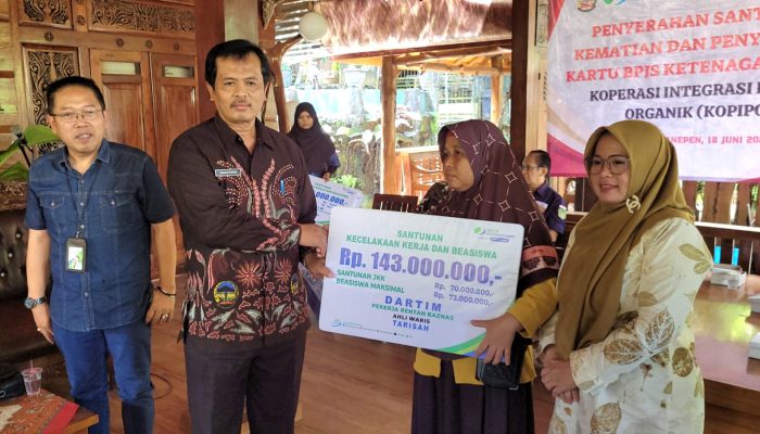 Pemkab Banyumas Lindungi Penderes Melalui BPJS Ketenagakerjaan