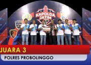 Polres Probolinggo Sabet Juara 3 di Kejuaraan Bulutangkis Kapolda Jatim Cup 2025