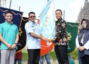 Harganas ke-32 BKKBN : Wabup Sleman Wakili DIY Serahkan Estafet Kirab Bangga Kencana ke Jawa Tengah