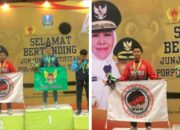 Bangga, Dua Siswa SMKN 1 Nganjuk Sumbang Medali Perak di Kejuaraan MMA Parpop Jawa Timur