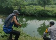 Polsek Tanggulangin Dorong Ketahanan Pangan, Bhabinkamtibmas Edukasi Warga soal Budidaya Ikan