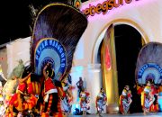 Memukau! Reog Gajah Manggolo SMAN 1 Ponorogo Tampil Menawan Diiringi Sorak Sorai Penonton