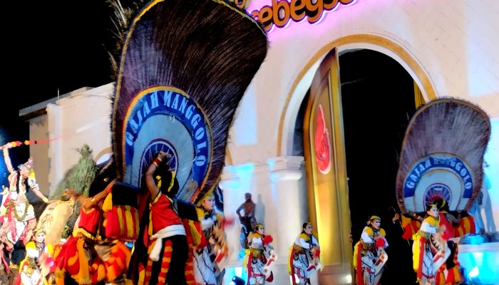 Memukau! Reog Gajah Manggolo SMAN 1 Ponorogo Tampil Menawan Diiringi Sorak Sorai Penonton