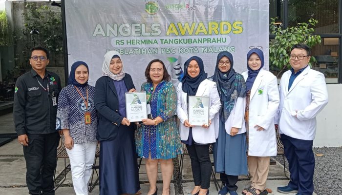 RS Hermina Tangkubanprahu Malang Raih Angels Award Platinum atas Keunggulan Penanganan Stroke
